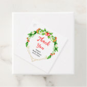 Erdbeeren und Daisies Brautparty Vielen Dank Geschenkanhänger (Beispiel)