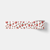 Erdbeeren und Erdbeeren Satinband (Vorderseite)