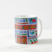 Erdbeeren und Herz-Tasse Kaffeetasse (VorderseiteRechts)