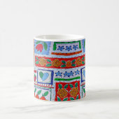 Erdbeeren und Herz-Tasse Kaffeetasse (Mittel)