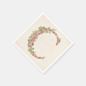 Erdbeeren und Ivy von Natasha Us Serviette (Ecke)