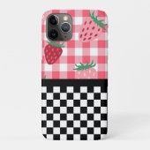 Erdbeeren und Karton Case-Mate iPhone Hülle (Rückseite)