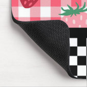 Erdbeeren und Karton Mousepad (Ecke)