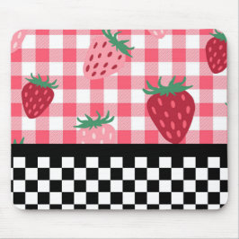 Erdbeeren und Karton Mousepad