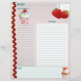 Erdbeeren und Krebsrezeptur