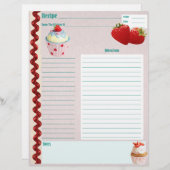 Erdbeeren und Krebsrezeptur (Vorne/Hinten)