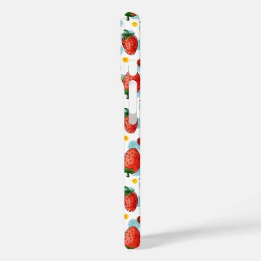 Erdbeeren und Milcherzeugnisse Case-Mate iPhone Hülle (Rückseite / Links)