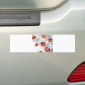 Erdbeeren und Rahm Autoaufkleber (Auf Auto)