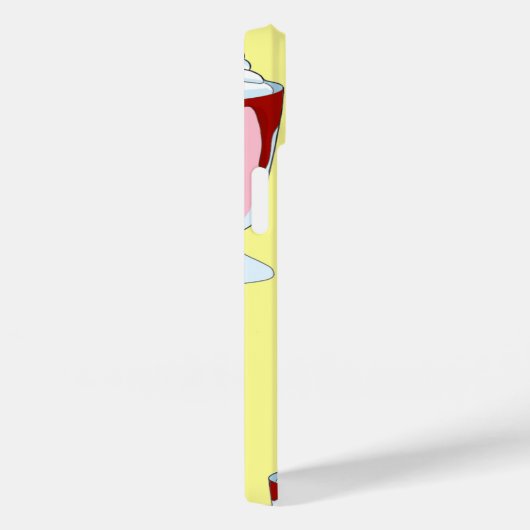 Erdbeeren und Schokolade Case-Mate iPhone Hülle (Rückseite / Rechts)