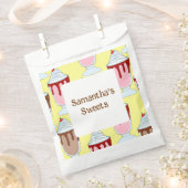 Erdbeeren und Schokolade Geschenktütchen (Ausgeschnitten)