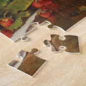 Erdbeeren Vintag Frühlingsfrüchte auf Zeitung Puzzle (Seite)