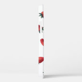 Erdbeeren Wasserfarbe: Spielbares nahtloses Muster Case-Mate iPhone Hülle (Rückseite / Rechts)
