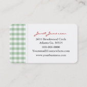 Erdbeeren Weinroute Mendrisiotto Visitenkarte (Rückseite)