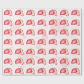 Erdbeeren Wrapping Paper! Berry Sweet! Geschenkpapier (Flach)