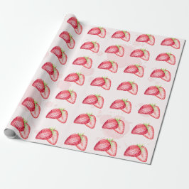 Erdbeeren Wrapping Paper! Berry Sweet! Geschenkpapier