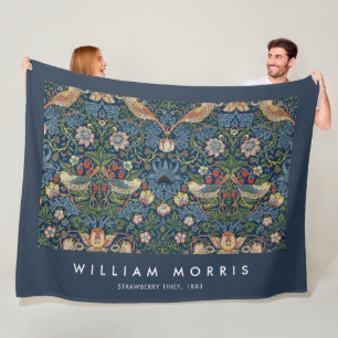 Erdbeerendieb William Morris Fleecedecke