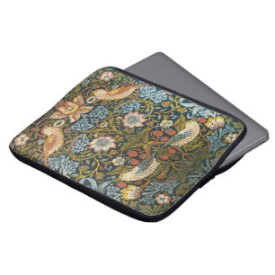 Erdbeerendiebe William Morris Antik-Muster Laptopschutzhülle