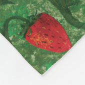 Erdbeerfeld Fleecedecke (Ecke)