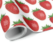 Erdbeerfeld Geschenkpapier (Rolleneckpunkt)