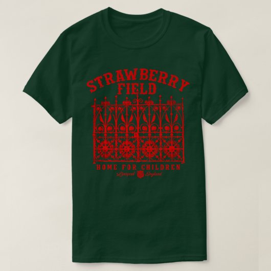 Erdbeerfeld T-Shirt (Design vorne)