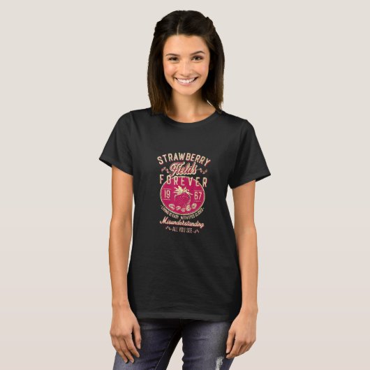 Erdbeerfelder Fields Forever Strawberry Fields Tee (Vorne ganz)