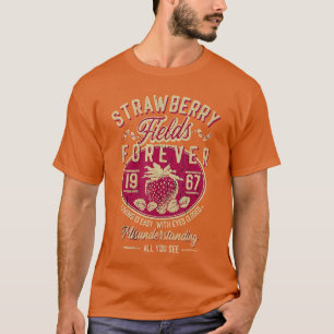 Erdbeerfelder Forever 1967 Geschenke für Musiklieb T-Shirt