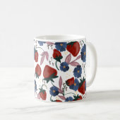 Erdbeerfelder Kaffeetasse (VorderseiteRechts)
