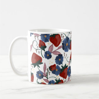 Erdbeerfelder Kaffeetasse