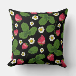 Erdbeerfelder Kissen