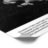 Erdbeerfelder mit Plastik-Fumigationsabdeckungen Poster (Ecke)