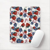 Erdbeerfelder mousepad (Mit Mouse)