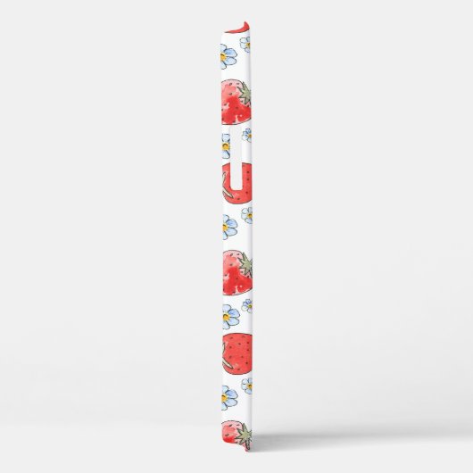 Erdbeerfelder: Sommerfrischheit Case-Mate iPhone Hülle (Rückseite / Rechts)