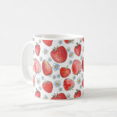 Erdbeerfelder: Sommerfrischheit Kaffeetasse (Vorderseite Links)
