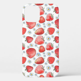 Erdbeerfelder: Sommerliche Frische Case-Mate iPhone Hülle