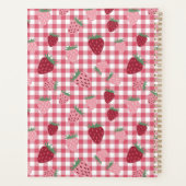 Erdbeerfeldmuster Planer (Rückseite)