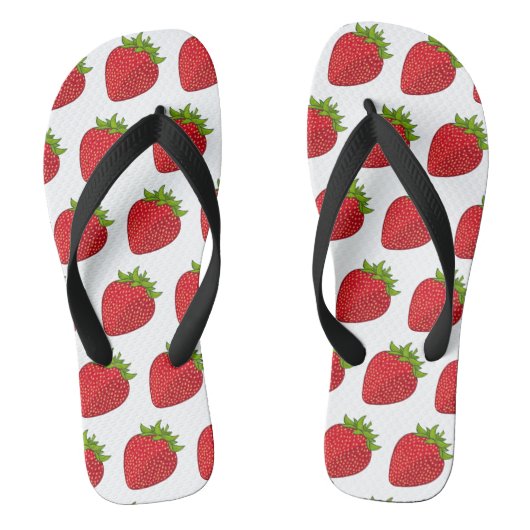 Erdbeerflocken Badesandalen (Fußbett)