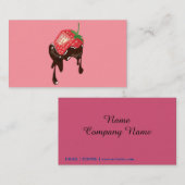 Erdbeerfreude! Visitenkarte (Vorne/Hinten)