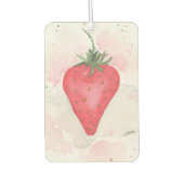 Erdbeerfrischer Autolufterfrischer (Vorderseite)