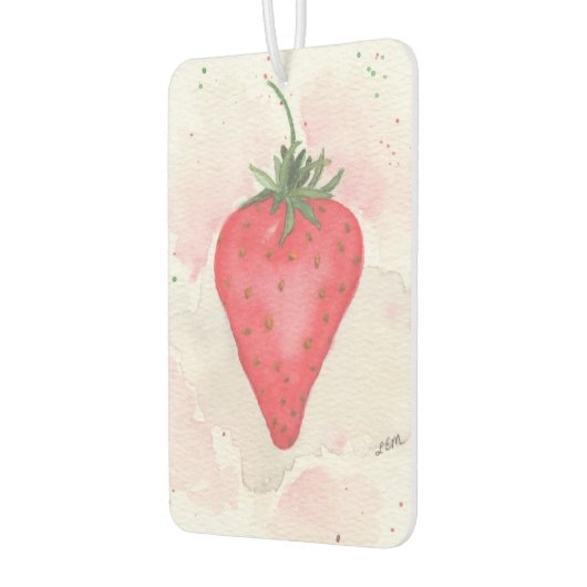 Erdbeerfrischer Autolufterfrischer (Links)