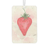 Erdbeerfrischer Autolufterfrischer (Rückseite)