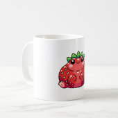 Erdbeerfrosch Kaffeetasse (Vorderseite Links)