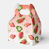 Erdbeerfrucht Geschenkschachtel (Rückseite)
