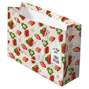 Erdbeerfrucht Große Geschenktüte