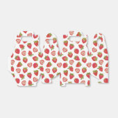 Erdbeerfruchtmuster Geschenkschachtel (Ungefaltet)