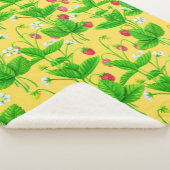 Erdbeergarten auf gelb sherpadecke (3/4)