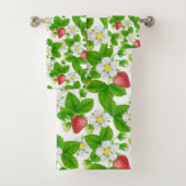 Erdbeergarten Badhandtuch Set (Insitu)
