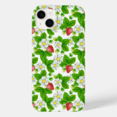 Erdbeergarten Case-Mate iPhone Hülle (Rückseite)