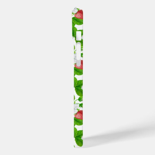 Erdbeergarten Case-Mate iPhone Hülle (Rückseite / Links)