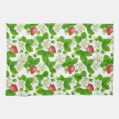 Erdbeergarten Geschirrtuch (Horizontal)
