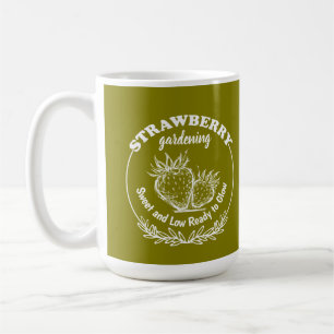 Erdbeergarten Kaffeetasse